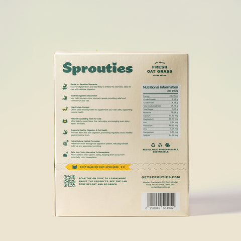 Fresh Oat Cat Grass - Sprouties